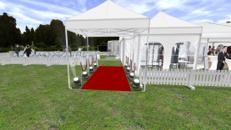 Faltzelt 3 x 3 m  Gala