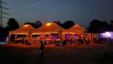 50 LED Lichterkette warm - weiß