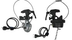 Spiegelkugelmotor mit Lampe mittel – Eventbeleuchtung, Bühnenlicht, Veranstaltungslicht