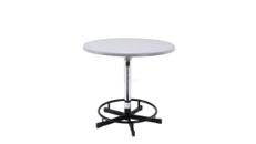 Bistrotisch mit Fußstütze 90 cm – Miettisch, Eventtisch, Veranstaltungstisch, Partytisch