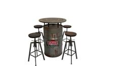 Industrial Barhocker – Bartheke, Mobile Bar, Ausschanktheke, Eventtheke