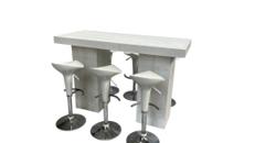 Woodlounge Space Hightable Set 6P.