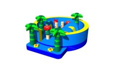 Multiplay Bambini – Springburg, Luftburg, Kinderhüpfburg, Eventmodul