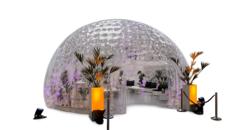 Event Dome - aufblasbar – Veranstaltungszelt, Festzelt, Eventzelt, Partyüberdachung, Bartheke