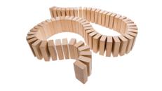Holzbausteine Set – Eventattraktion, Aktionsgerät, Unterhaltungsmodul, weitere Eventmodule
