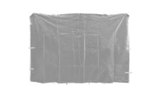 Seitenwand 3 x 3m ohne Fenster weiß für Cateringzelt (schwer)