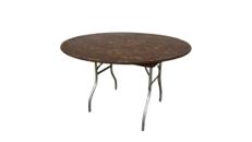 Banketttisch rund 1,2 m – Miettisch, Eventtisch, Veranstaltungstisch, Partytisch, Tische