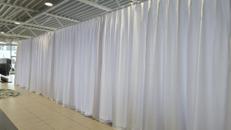 Pipe and Drape 3m Set weiss – Stellwände