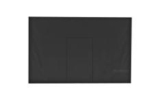 Seitenwand 4 m mit Eingang schwarz (Mastertent) – Faltpavillon, Faltzelt, Eventpavillon, Pavillon