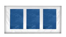Seitenwand 4 m mit 3 Fenstern weiss (Mastertent) – Faltpavillon, Faltzelt, Eventpavillon, Pavillon