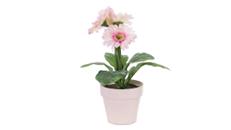 Gerbera-Kunstblumen Pink 6er Set – Miettisch, Eventtisch, Veranstaltungstisch, Partytisch, Tischdeko
