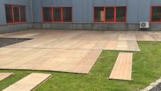 15 x 10 m Holzboden (SET) Classic