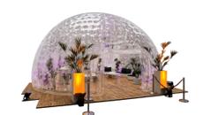 Event Dome - aufblasbar mit Boden – Veranstaltungszelt, Festzelt, Eventzelt, Partyüberdachung