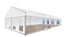 Festzelt 10 x 20 m mit Boden – Veranstaltungszelt, Festzelt, Eventzelt, Partyüberdachung