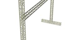 Traversen Tor 7 x 5 m Bannerrahmen