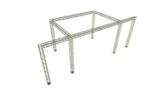 Traversenstand 4 x 7m Ausleger ( Gesamtlänge 11m )