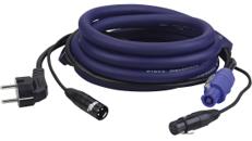 8 Pol. Speakon Hybrid Kabel 3 m – Partyverleih