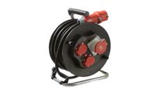 Kabeltrommel 16A 400V mit 1x 16A 400V Ausgang – Eventstrom, Baustrom, Stromtechnik, Stromversorgung