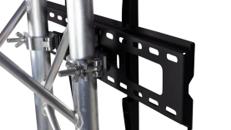 TV Halterung mit 2x Coupler – Bildtechnik, Präsentationstechnik, Medientechnik, Videotechnik