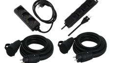 Strom Kabel Set M Indoor/Outdoor