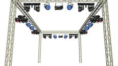 Licht SET M-TRUSSSTAND