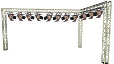 Licht SET WW-TRUSS-LSTAND
