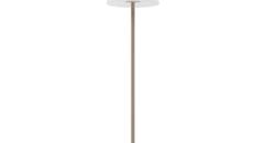 Stehlampe ,,JIMMY'' Beige – Miettisch, Eventtisch, Veranstaltungstisch, Partytisch
