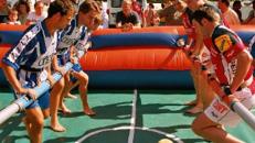 Fussballpaket, gross und attraktiv Fußballspaß