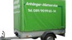 Anhänger/ Einachser/ Planenanhänger