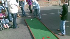 Mobile Mini Golf Anlage