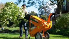 Häcksler bis 5,5 cm Aststärke, Benzin