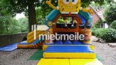 Hüpfburg SpongeBob mit Rutsche