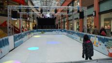 Eislaufbahn 100 qm, Schlittschuhbahn, Kunststoffeisbahn, Eisbahn mieten