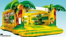 Hüpfburg Jungle Groß