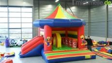 Hüpfburg Multiplay mit Rutsche