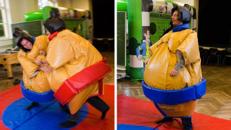 Funny Sumo Ringer