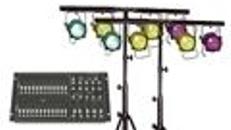 Party-Lichtanlage mit 8 x300 Watt