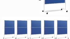 10´er Pinnwand / Moderationswand im Set