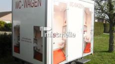 Edler exklusiver Toilettenwagen für Partys etc...