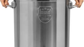 Thermoskanne gewerblich Pumpkanne Zapfhahn Getränkespender Edelstahl Nahrungsmittelwärmer Deckel