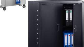 Rollenschrank Aktenschrank Büroschrank Messeschrank Lagerschrank Materialschrank Stahlschrank