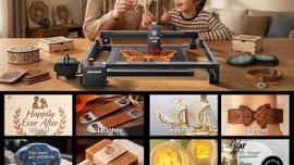 Gravur Maschine Laser Graviermaschine 48 W Lasergravierer Laser Cutter 24000 mm/min duale Linear