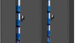 Metallschrank XXL Aktenschrank Stahlschrank Büroschrank Flügeltüren Pulverbeschichtung 185x115x40