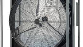 Windmaschine Ventilator 90 cm Industrieventilator 21.060 m³/h Luftstrom 1000 W 2 Stufen Laufrollen