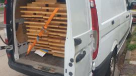 Transporter mit Fahrer mieten