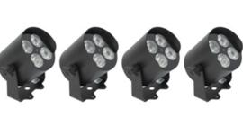Showtec EventLITE 4/8 Mini-Set – Eventbeleuchtung, Bühnenlicht, Veranstaltungslicht, Lichttechnik
