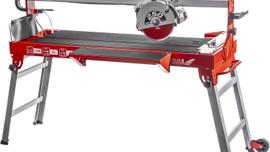 Fliesenschneidemaschine Fliesenschneider Keramik Glasur Nassschneider 1200 mm Länge Laser