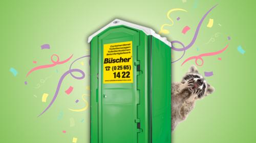 Party WC "Waschbär-VIP"
