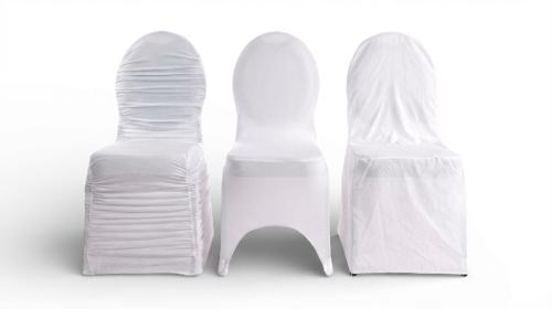 Stuhlhussen mieten – 3 Modelle: Stretch, Flex & Basic – Inkl. Reinigung