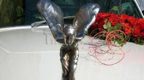 Rolls Royce - Oldtimer - Hochzeitsauto schneeweiß